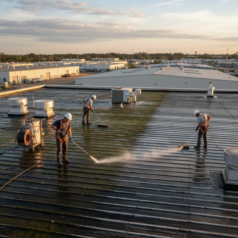 Carport Pressure Washing